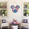 4th of July Welcome Mouse Door Sign Fourth of July Wreaths Front Door
